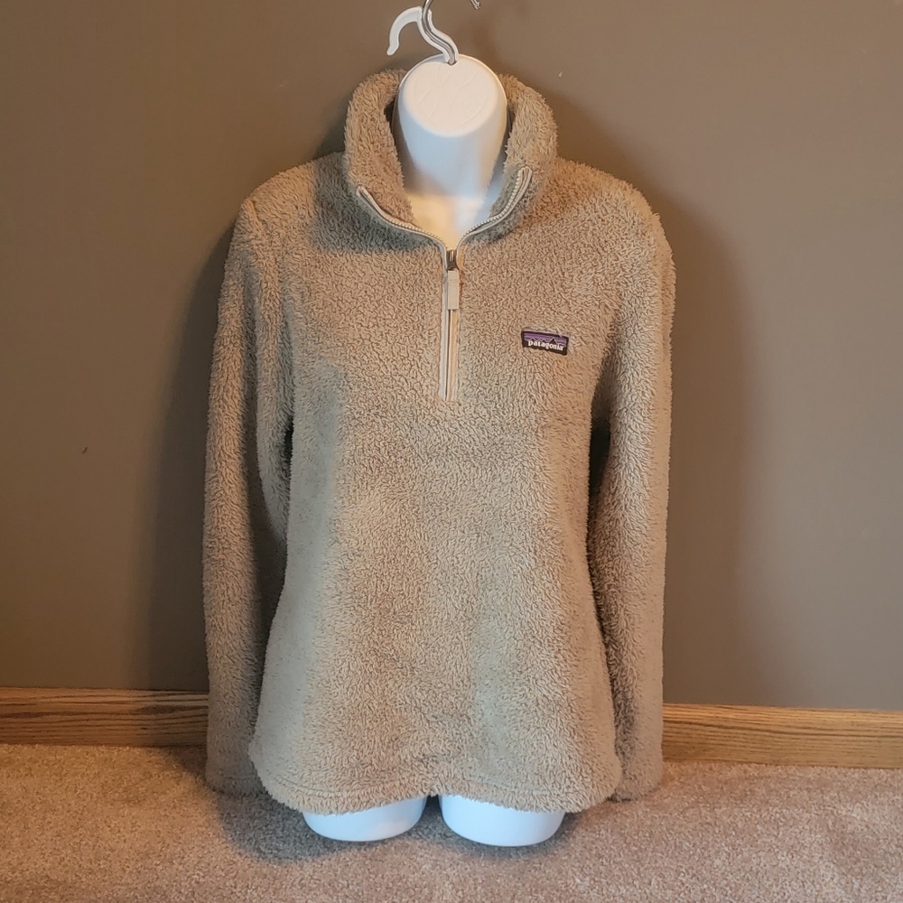 Patagonia 1/2 Zip Fuzzy Furry Jacket Size Medium